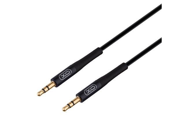 Кабель audio AUX XO NB-R175A 1m, 3.5mm to 3.5mm